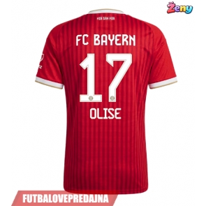 Lacne Ženy Futbalové dres Bayern Munich Michael Olise #17 2026-27 Krátky Rukáv - Domáci